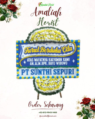 Papan Bunga Duka di Bayongbong