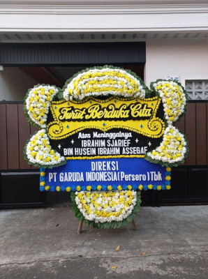Papan Bunga Duka di Bayongbong