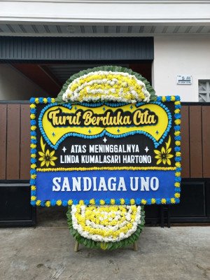 Papan Bunga Duka di Bayongbong